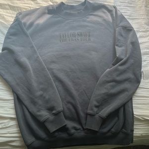 NWT Taylor Swift Eras Tour Blue Crewneck exclusive to in person only!